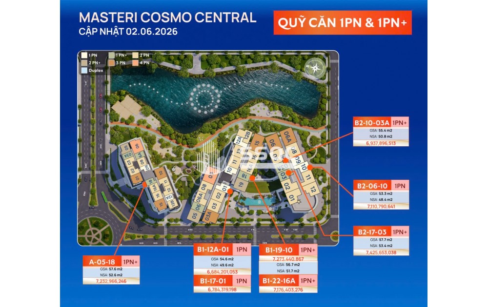 THE GLOBAL CITY – CẬP NHẬT RỔ HÀNG MỚI NHẤT TẤT CẢ PHÂN KHU | GIÁ TỐT NHẤT THỊ TRƯỜNG